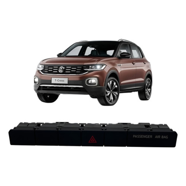 Comando Alerta Vw T-cross 2021 2gm927132 Preto