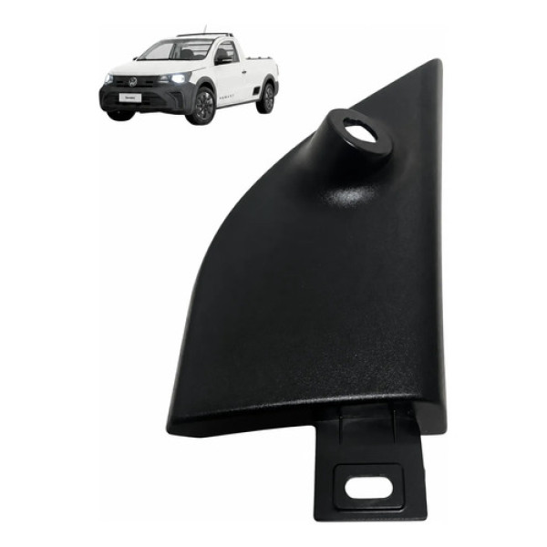 Moldura Interna Retrovisor Direito Saveiro 2025 5u3837974a Preto