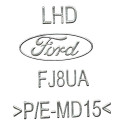 Comando Vidro Traseiro Esquerdo Ford Focus 2016 Bm51a237w21 