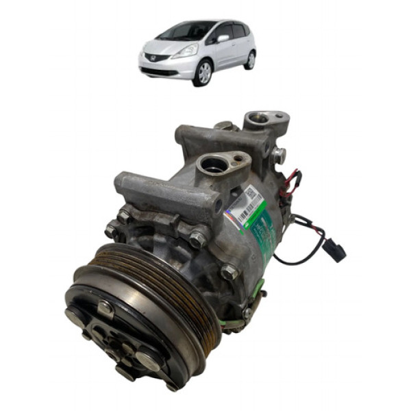 Compressor Ar Condicionado Honda Fit 2009 Trse07 C/ Detalhe