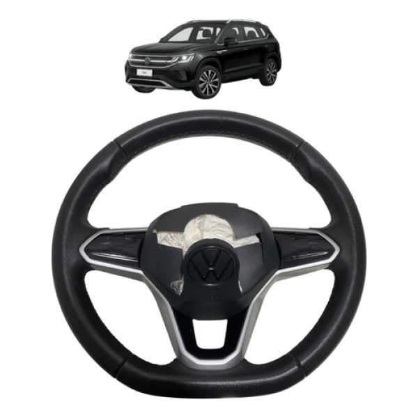 Volante C/ Comandos Digital Touch Vw Taos 2023 2gk419089 Preto