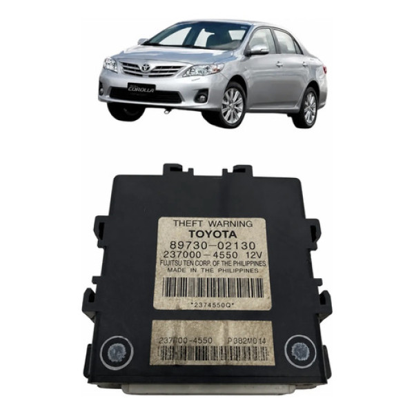 Módulo Central Alarme Toyota Corolla 2013 2.0 8973002130