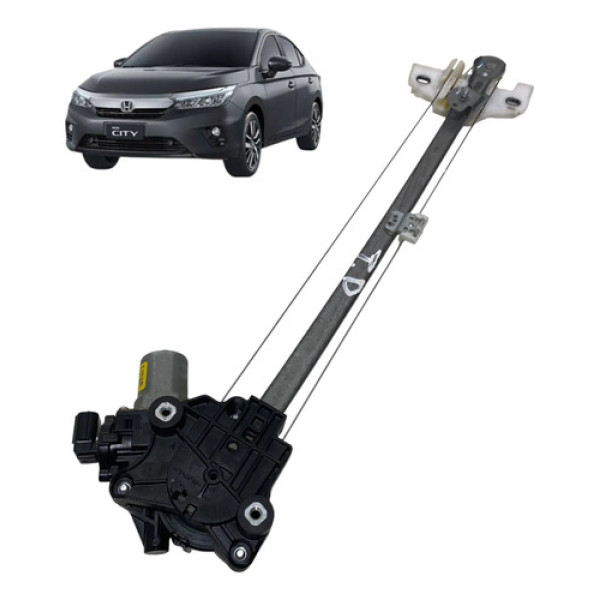 Máquina Vidro Traseiro Direito Honda City 2022 Cm0937900