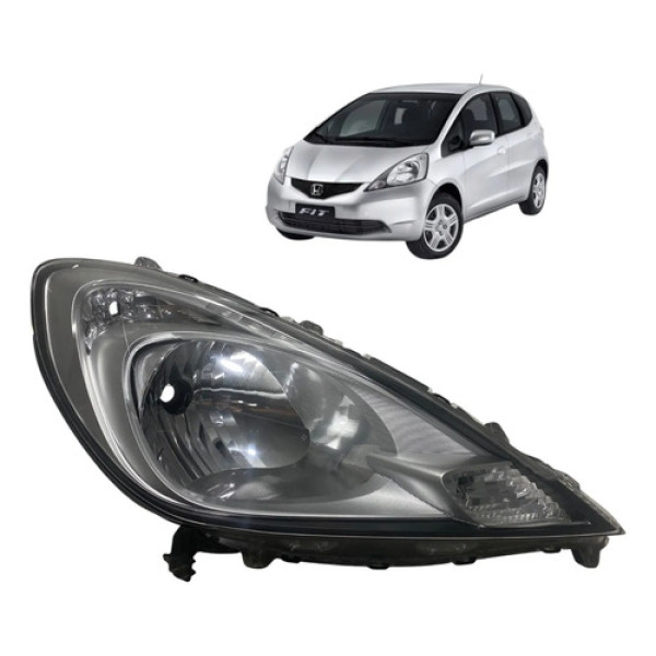 Farol Direito Honda Fit 2013 (para Retirada De Lente) Direito/passageiro
