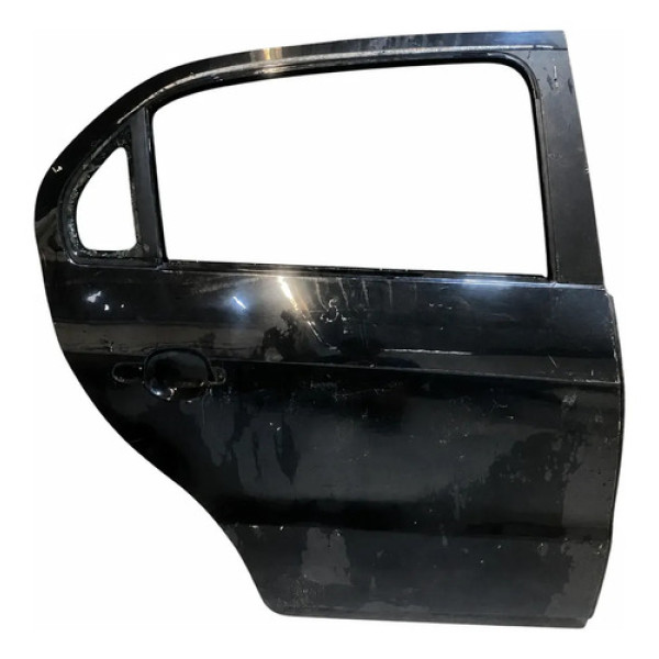 Porta Traseira Direita Vw Gol G5 2010/2020 Traseira Direita Preto