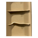Acabamento Esquerdo Painel Porsche Cayenne V6 2011 7p0868237 Creme