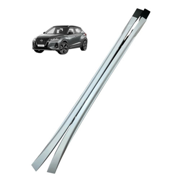 Par Rack Teto Nissan Kicks 2024 738235ra1a Cinza