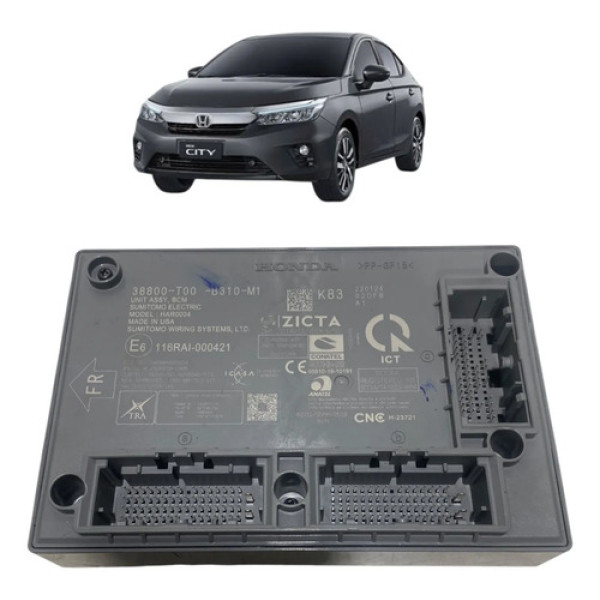 Módulo Bcm Honda City Touring 2022 38800t00b310m1
