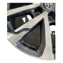 Aro 18 Toyota Corolla Cross Xre Preto 2024 C/detalhes *1 Diamantada