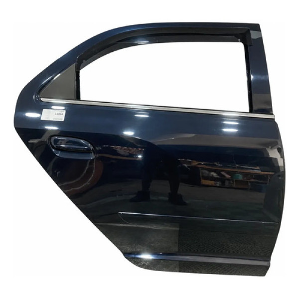 Porta Traseira Direita Gm Cobalt 1.8 Ltz 2020 C/detalhe Traseira Direita Azul