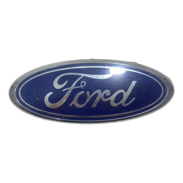 Emblema Tampa Traseira Ford Ka Focus Sedan 7u5a19h250aa Azul
