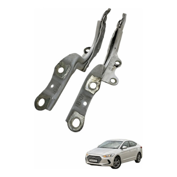 Par Dobradiça Capo Hyundai Elantra 2017