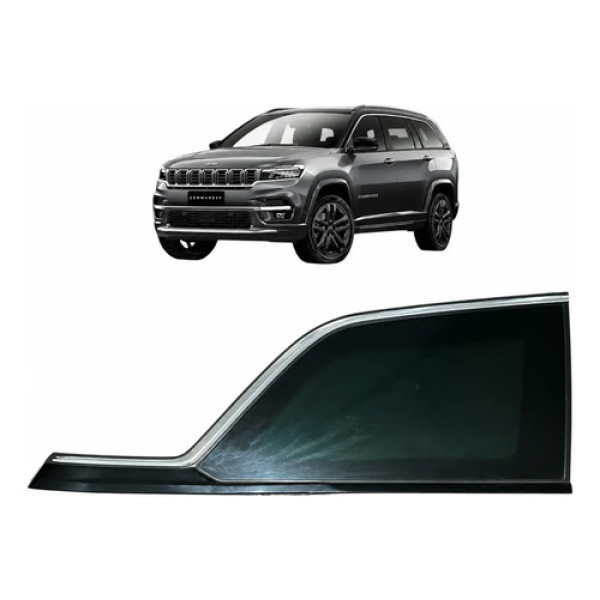 Vidro Vigia Lateral Tras Direito Jeep Commander  C/detalhe