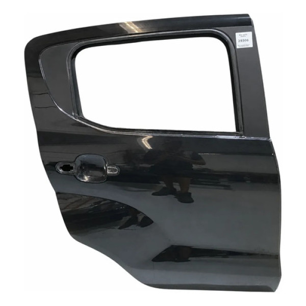 Porta Traseira Direita Fiat Mobi Like 2020 Traseira Direita Preto