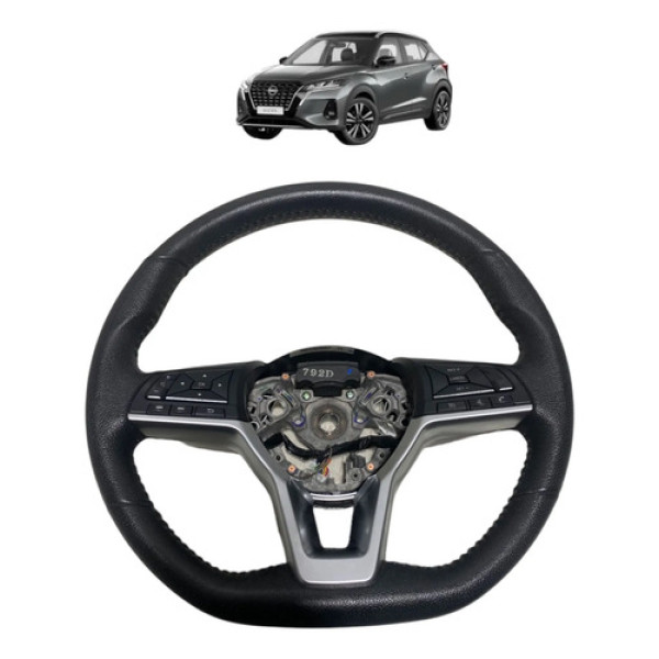 Volante Nissan Kicks Advance 2024 Cinza