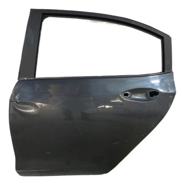 Porta Traseira Esquerda Gm Onix Plus Sedan 2023 C/detalhe Traseira Esquerda Cinza