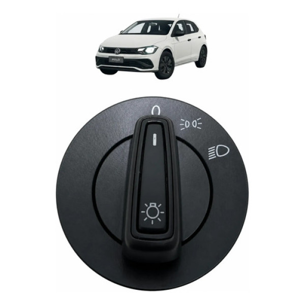 Botão Comando Farol Vw Polo Track 2024 6ea941531b