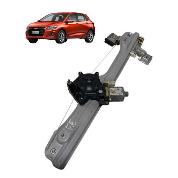 Máquina Vidro Dianteiro Esquerdo Gm Onix Plus 2023 26290298