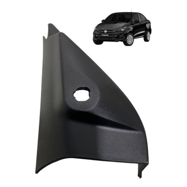 Moldura Int Retrovisor Esquerdo Fiat Cronos 2019 100237094 Preto