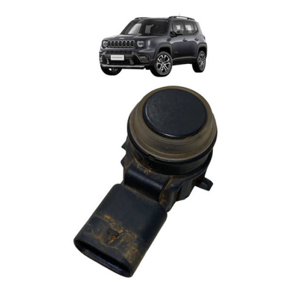 Sensor Estacionamento Traseiro Renegade 2018 0053133329 Preto
