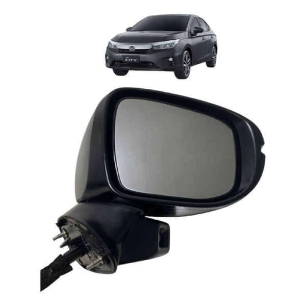 Retrovisor Direito C/ Camera (12 Fios) Honda City 2022