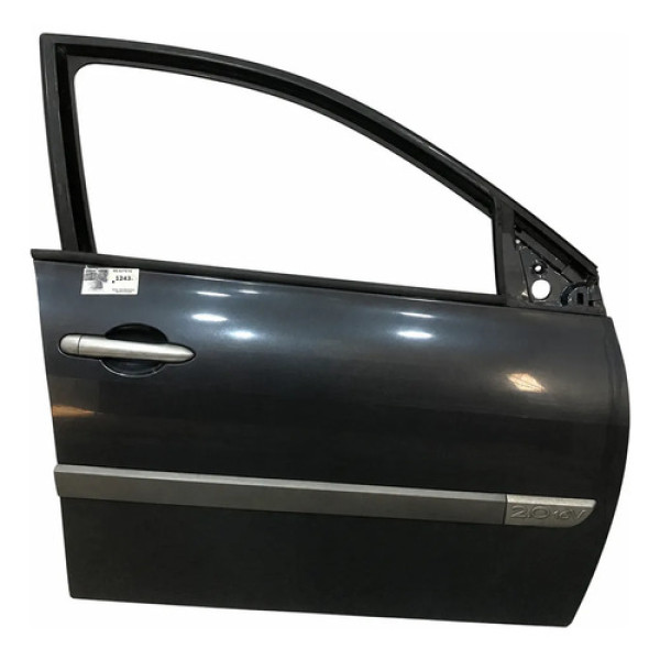 Porta Dianteira Direita Renault Megane 2010 Dianteira Direito Preto