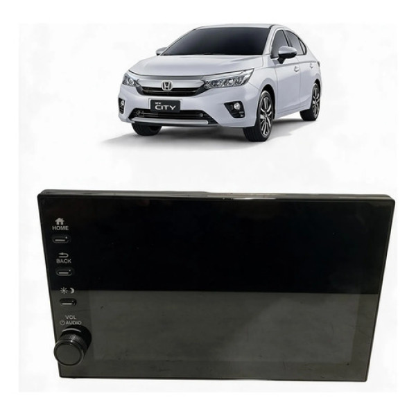 Central Multimídia Honda City Touring 2022 8a940t14m011m1 Preto