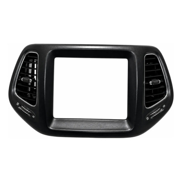 Moldura Central Mídia C/ Difusores Jeep Compass 53235867 Preto