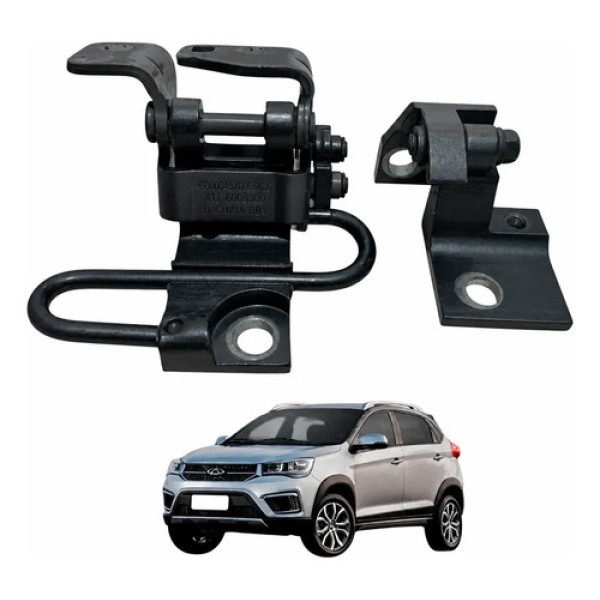 Par Dobradiça Porta Traseira Esquerda Chery Tiggo 2 2020
