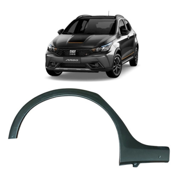 Spoiler Traseiro Direito Fiat Argo Trekking 2024 100237293 Cinza