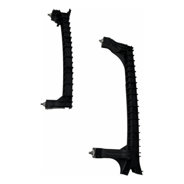 Par Guia Vidro Tras. Direito Fiat Cronos 52052885/52055354 Preto
