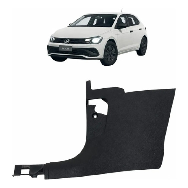 Soleira Dianteira Esquerda Vw Polo Track 2024 2g1863483 Preto