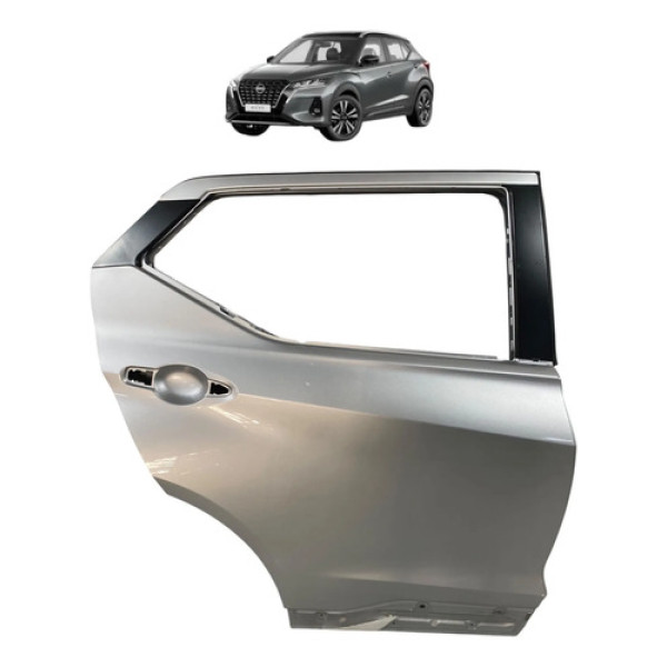 Porta Traseira Direita Nissan Kicks 2024 Traseira Direita Cinza