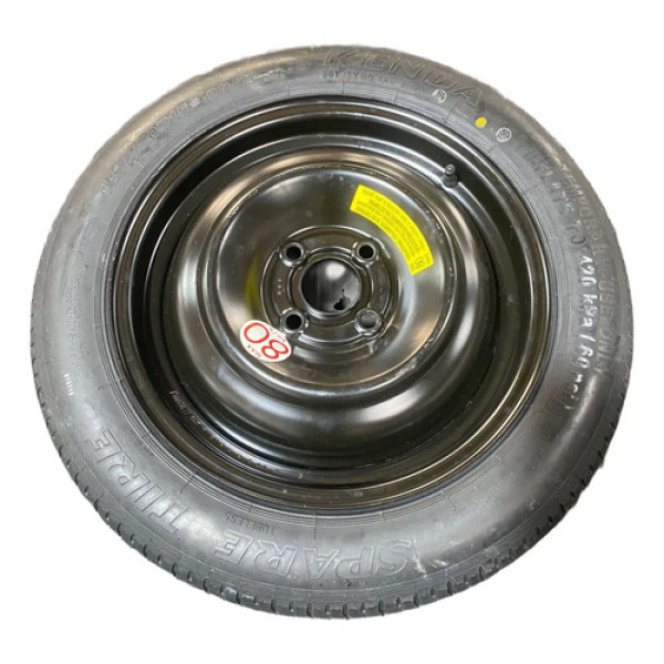 Estepe Fino T135/80 R15 Spare Tire Honda City 2015/2021 Preto
