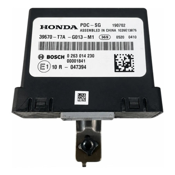 Modulo Estacionamento Honda Hr-v Ex 2020 39670t7ag013m1 Preto
