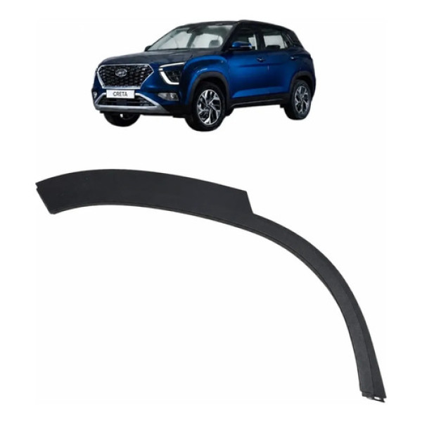 Spoiler Traseiro Direito Hyundai Creta Tgdi 2023 87742bx000 Preto