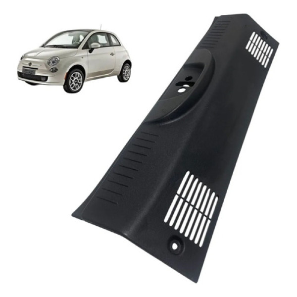 Soleira Trinco Porta Malas Fiat 500 2012 1rz40jxwad Preto