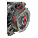 Alternador Honda Fit 2009 A5tj0091 C/ Detalhe Polia