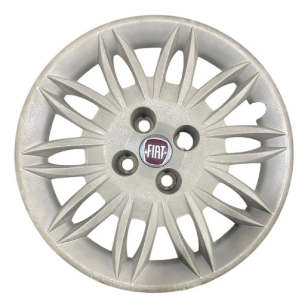  Calota Aro 15 Fiat Idea/punto/linea C/ Detalhes Cinza