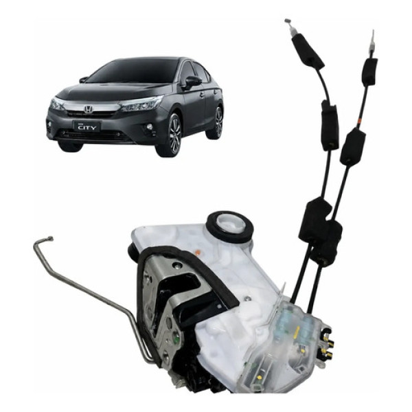 Fechadura Porta Dianteira Esquerda Honda City 2022/2025