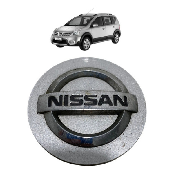 Calotinha Central Aro Nissan Livina 2014 40342zw40a Prateado