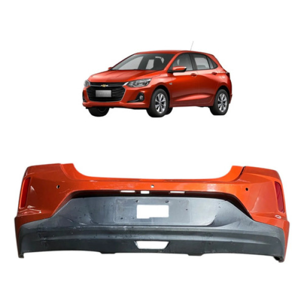 Parachoque Traseiro Gm Onix Hatch 2020 C/detalhe