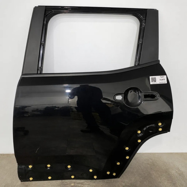 Porta Traseira Esquerda Jeep Renegade 2017/2024 Traseira Esquerdo Preto