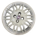  Calota Aro 15 Fiat Idea/punto/linea C/ Detalhes Cinza