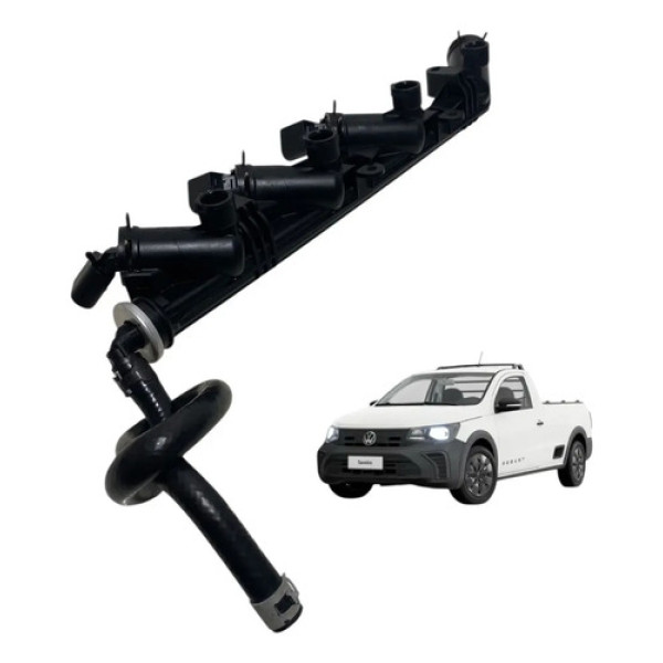 Flauta Bicos Injetores Vw Saveiro 1.6 Msi 2025 04e133319be
