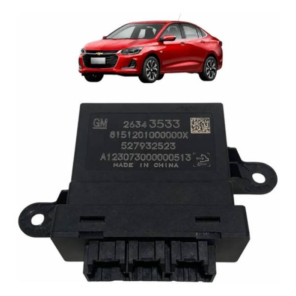 Módulo Sensor Estacionamento Gm Onix Plus 2023 26343533 Preto
