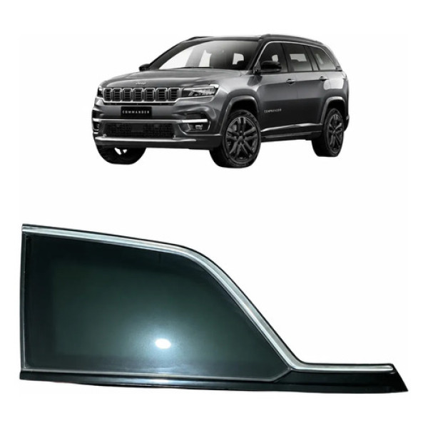 Vidro Vigia Lateral Traseiro Esquerdo Jeep Commander 2025