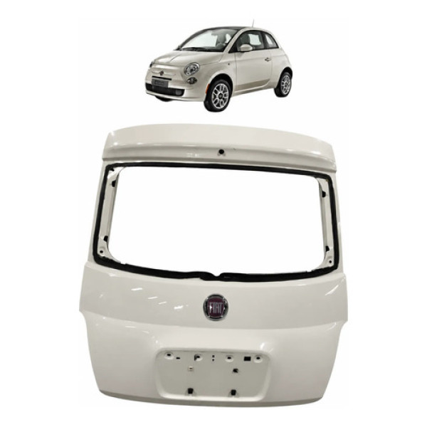 Tampa De Mala Fiat 500 2012 Branco