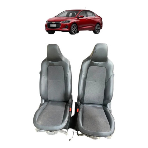 Par Bancos Dianteiros Gm Onix 2024 Preto
