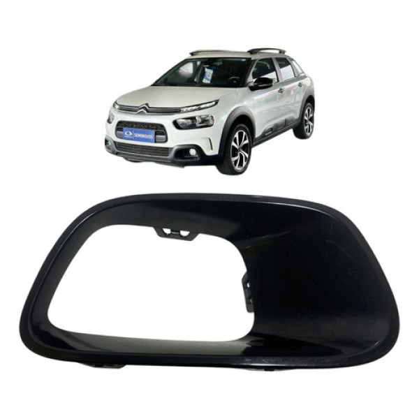 Moldura Farol De Milha Direito C4 Cactus 2023 9821448277 Preto Direito